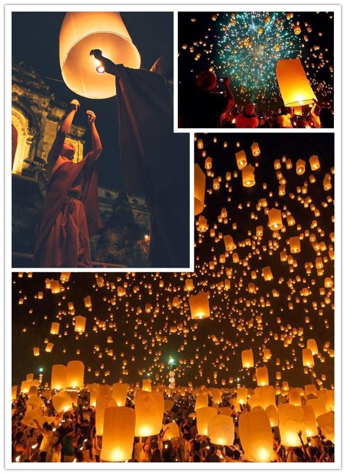 万人天灯节